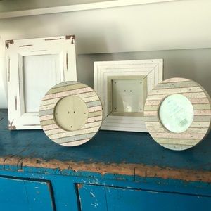 Set of Shabby Chic picture frames